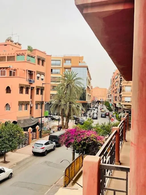 マラケシュGuest Friendly 2Br In Guelizアパートメント マラケシュ